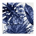 thumbnail image 1 of Stupell Industries Blue Hued Palms Botanical & Floral Painting Gallery Wrapped Canvas Art Print Wall Art, 36 x 36, 1 of 2