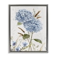 thumbnail image 1 of Stupell Industries Farmhouse Blue Hydrangea Allure Gray Floating Frame Canvas Art, 25 x 31, by Nan, 1 of 7