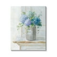 thumbnail image 1 of Stupell Industries Blue Hydrangea Bouquet Country Milk Tin Floral Painting, 16 x 20,Design by Danhui Nai, 1 of 7