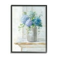 thumbnail image 1 of Stupell Industries Blue Hydrangea Bouquet Country Milk Tin Floral Painting, 24 x 30,Design by Danhui Nai, 1 of 7