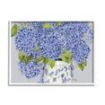 thumbnail image 1 of Stupell Industries Blue Hydrangea Bunches Ornate Patterned Vase Still Life, 30 x 24, Design by Maureen Grigs, 1 of 7