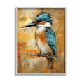 thumbnail image 1 of Stupell Industries Blue Jay Modern Painting Animals & Insects Painting Gray Framed Art Print Wall Art, 16 x 20, 1 of 9