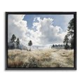 thumbnail image 1 of Stupell Industries Farmhouse Blue Kissed Landscape Black Floating Frame Canvas Art, 31 x 25, by Franklyn Gregory, 1 of 8