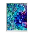 thumbnail image 1 of Stupell Industries Blue Modern Sea Life Abstract Painting White Framed Art Print Wall Art, 16 x 20, 1 of 9