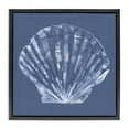 thumbnail image 1 of Stupell Industries Blue Nova Seashell Animals & Insects Painting Black Floater Framed Canvas Art Print Wall Art, 25 x 25, 1 of 10