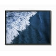 thumbnail image 1 of Stupell Industries Blue Ocean Wave Crash Photograph Framed Wall Art by Third and Wall, 24" x 30", Black Framed, 1 of 1