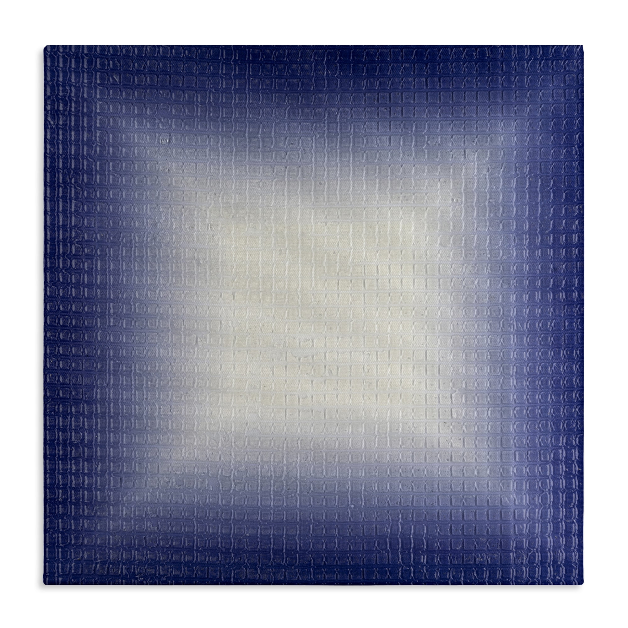 Stupell Industries Blue Ombre Fade Abstract Painting Wrapped Canvas Art Print Wall Art, 24 x 24