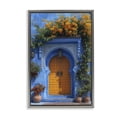 thumbnail image 1 of Stupell Industries Blue & Orange Architecture Buildings & Architecture Painting Gray Floater Framed Canvas Art Print Wall Art, 21 x 31, 1 of 10