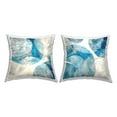 thumbnail image 1 of Stupell Industries Blue Overlapping Abstract Shapes Square Decorative Printed Throw Pillow, 18 x 18, Set of 2, 1 of 6