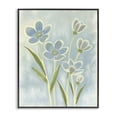 thumbnail image 1 of Stupell Industries Contemporary Blue Petals Contour Black Framed Giclee Art, 11 x 14, by Kim Allen, 1 of 8