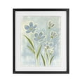 thumbnail image 1 of Stupell Industries Contemporary Blue Petals Contour Black Framed Print Under Glass, 13 x 16, by Kim Allen, 1 of 8