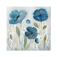 thumbnail image 1 of Stupell Industries Blue Poppies Painting Botanical & Floral Painting Gallery Wrapped Canvas Art Print Wall Art, 17 x 17, 1 of 8