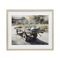 thumbnail image 1 of Stupell Industries Farmhouse Blue Pumpkin Wagon in Sunlight Birch Framed Print Under Glass, 16 x 13, by Franklyn Gregory, 1 of 8