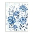 thumbnail image 1 of Stupell Industries Blue Rose Garden Abstract Toile Florals Wall Plaque, 10 x 15, Design by Ziwei Li, 1 of 6