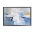 thumbnail image 1 of Stupell Industries Contemporary Blue Sea Mist Horizon Gray Floating Frame Canvas Art, 25 x 17, by Creative Studio, 1 of 8