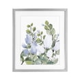 thumbnail image 1 of Stupell Industries Contemporary Blue Spring Florals Gray Framed Print Under Glass, 17 x 21, by Kim Allen, 1 of 8