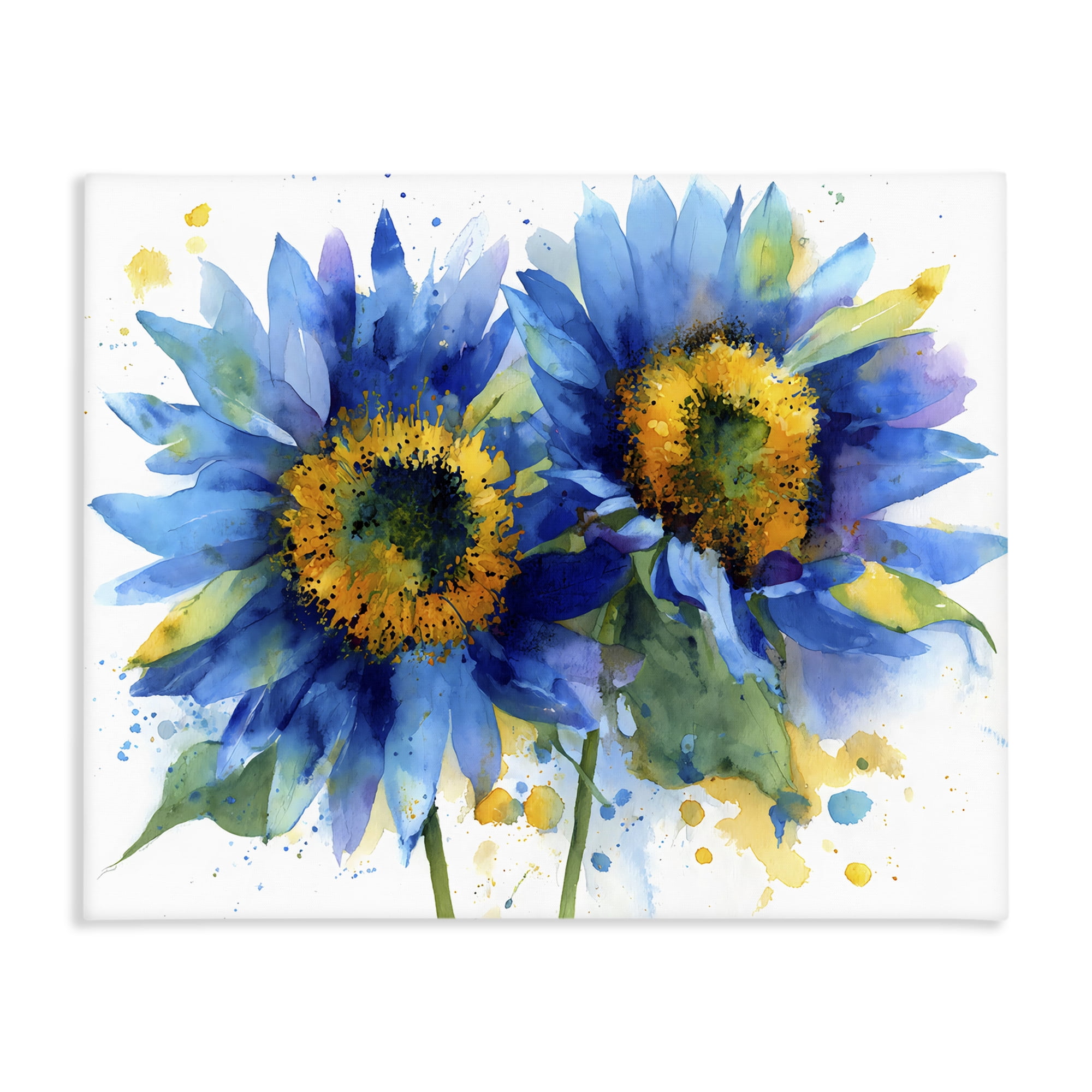 Stupell Industries Blue Sunflowers Bouquet Canvas Wall Art, design by Franklyn Gregory