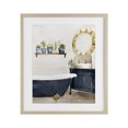 thumbnail image 1 of Stupell Industries Southwestern Blue Tub Bathroom Scene Birch Framed Print Under Glass, 17 x 21, by Kim Allen, 1 of 7