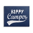 thumbnail image 1 of Stupell Industries Blue Vintage Style Happy Camper Typography , 48 x 36, Design by Lil' Rue, 1 of 5