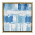 thumbnail image 1 of Stupell Industries Blue & White Visionaries Gold Framed Floater Canvas Wall Art design by Irena Orlov, 25 x 25, 1 of 9