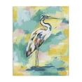 thumbnail image 1 of Stupell Industries Blue & Yellow Heron Bird Animals Painting Wrapped Canvas Art Print Wall Art, 36 x 48, 1 of 8