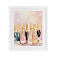 thumbnail image 1 of Stupell Industries Art Deco Blush Champagne Bottles Collection White Framed Print Under Glass, 13 x 16, by The Prints Vibe, 1 of 8