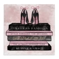 thumbnail image 1 of Stupell Industries Modern Blush Fashion Book Stack Canvas Art, 24 x 24, by Natalie Carpentieri, 1 of 8