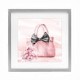 thumbnail image 1 of Stupell Industries Shabby Chic Blush Glam Time Bag Gray Framed Print Under Glass, 13 x 13, by Kim Allen, 1 of 8