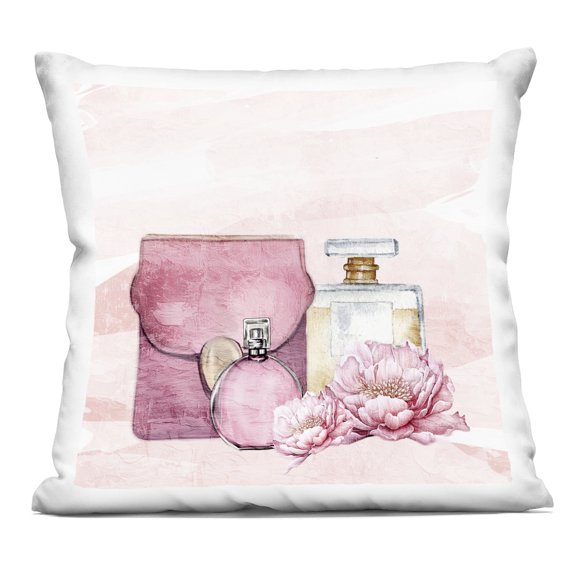 Stupell Industries Blush Glam Time Collection Decorative Printed Throw Pillow, design by Kim Allen, 18 x 7 x 18