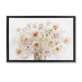 thumbnail image 1 of Stupell Industries Blush Pink Bouquet Plants & Flowers Painting Black Floater Framed Canvas Art Print Wall Art, 25 x 17, 1 of 10