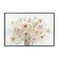 thumbnail image 1 of Stupell Industries Blush Pink Bouquet Plants & Flowers Painting Black Framed Art Print Wall Art, 30 x 20, 1 of 2
