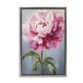 thumbnail image 1 of Stupell Industries Cottage Blush Pink Carnation Gray Floating Frame Canvas Art, 21 x 31, by Petals Prints Design, 1 of 8