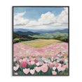 thumbnail image 1 of Stupell Industries Modern Blush Pink Poppy Field Black Framed Giclee Art, 11 x 14, by The Prints Vibe, 1 of 8