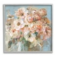 thumbnail image 1 of Stupell Industries Blushing Bouquet Pink White Floral Painting Gray Framed Art Print Wall Art, Design by Danhui Nai, 1 of 7