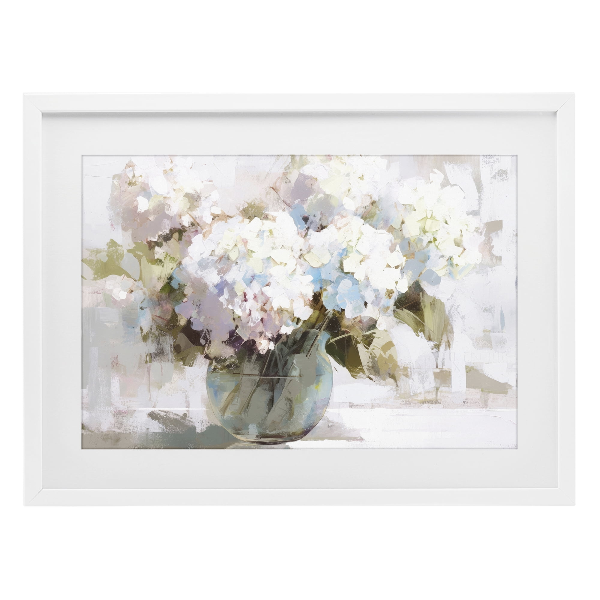 Stupell Industries Blushing Bride Garden Flowers White Framed Print Under Glass, design by Tina LeCour