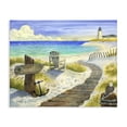 thumbnail image 1 of Stupell Industries Rustic Lodge Boardwalk To The Lighthouse Canvas Art, 40 x 30, by Robin Altman, 1 of 8
