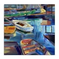 thumbnail image 1 of Stupell Industries Boat Marina Abstraction Transportation Painting Wrapped Canvas Art Print Wall Art, 17 x 17, 1 of 8