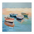 thumbnail image 1 of Stupell Industries Boat Reflection Shore Transportation Painting Gallery Wrapped Canvas Art Print Wall Art, 17 x 17, 1 of 8