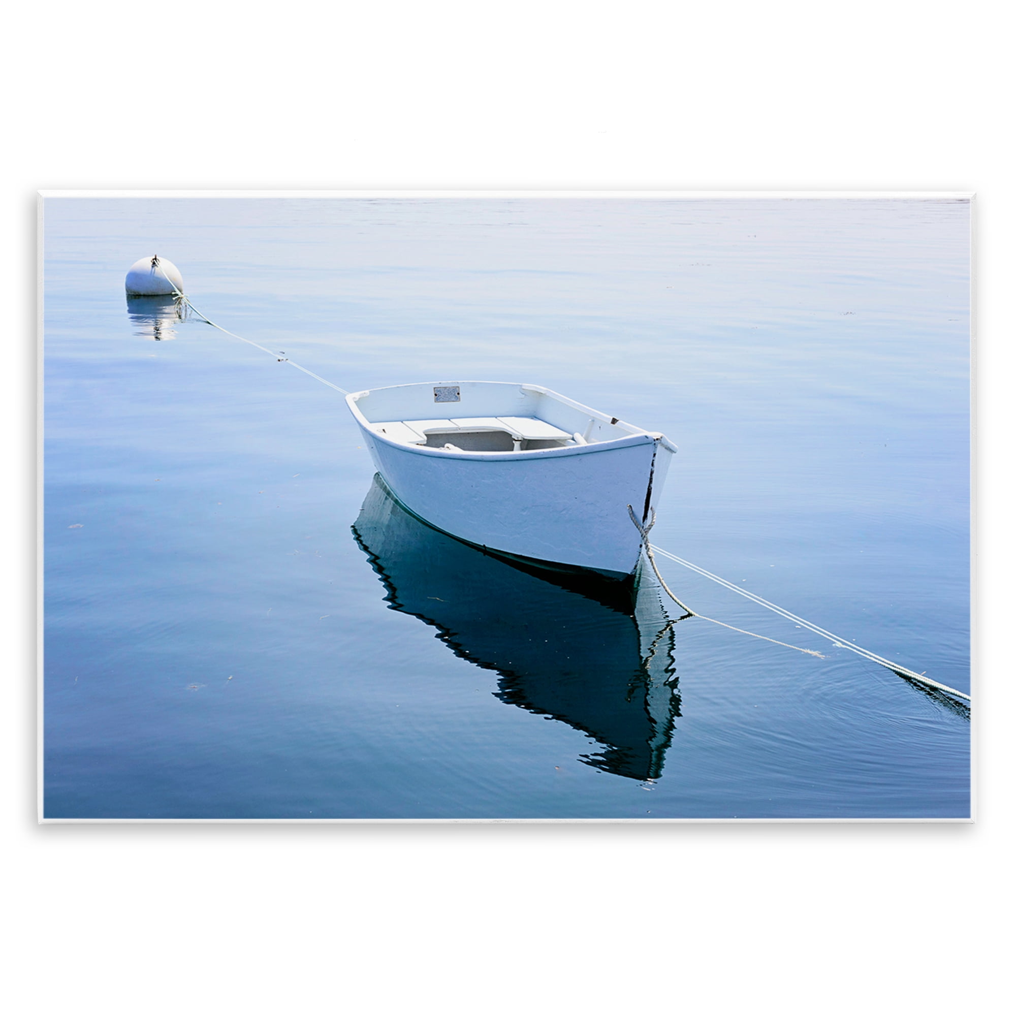 Stupell Industries Boat Tied to Dock Wall Plaque Art, design by JLM Photographs