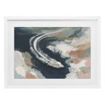 thumbnail image 1 of Stupell Industries Modern Boat Wake From Above White Framed Print Under Glass, 23 x 17, by Chromatic Storm Studio, 1 of 8