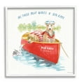 thumbnail image 1 of Stupell Industries Boat Waves Sun Rays Lake Phrase Sailor Dogs, 24 x 24,Design by Beth Grove, 1 of 5