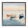 thumbnail image 1 of Stupell Industries Modern Boats & Coastal Breeze Gray Floating Frame Canvas Art, 18 x 18, by Irena Orlov, 1 of 8