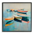 thumbnail image 1 of Stupell Industries Boats on Shoreline Transportation Painting Gray Framed Art Print Wall Art, 24 x 24, 1 of 10