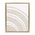 thumbnail image 1 of Stupell Industries Bohemian Arched Boho Pattern Gold Floating Frame Canvas Art, 25 x 31, by Jetty Home LLC, 1 of 8