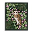thumbnail image 1 of Stupell Industries Bohemian Barn Owl & Botanicals Black Framed Giclee Art, 11 x 14, by Renee Thompson, 1 of 8