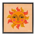 thumbnail image 1 of Stupell Industries Bohemian Black Floating Frame Canvas Art, 18 x 18, by Carrie Cantwell, 1 of 8