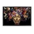 thumbnail image 1 of Stupell Industries Bohemian Black Floating Frame Canvas Art, 25 x 17, by Reinders, 1 of 9