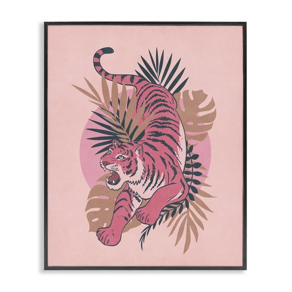 Stupell Industries Bohemian Black Framed Giclee Art, 11 x 14, by Nataly White
