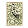 thumbnail image 1 of Stupell Industries Bohemian Brushed Heron Portrait Gold Floating Frame Canvas Art, 21 x 31, by June Erica Vess, 1 of 8