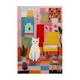 thumbnail image 1 of Stupell Industries Bohemian Cat & Eclectic Design Canvas Art, 24 x 36, by RB, 1 of 8